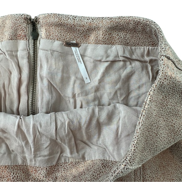 FREE PEOPLE Metallic Speckled Mini Skirt - Picture 4 of 6